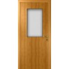 Дверь межкомнатная Kapelli остекленная ламинированная Орех миланский