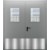 Двупольная дверь со стеклом и отбойником ДПМО 02/60 (EI 60) — №05