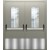 Двупольная дверь со стеклом, отбойником и системой Антипаника ДПМО 02/60 (EI 60) — №03