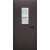 Однопольная дверь со стеклом и вентиляцией ДПМО 01/60 (EI 60) — №08