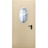 Однопольная дверь со стеклом ДПМО 01/60 (EI 60) — №01