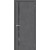 Межкомнатная дверь Bravo Браво-1.55 Эко Шпон Slate Art / Mirox Grey