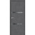 Межкомнатная дверь Bravo Браво-2.55 Эко Шпон Slate Art / Mirox Grey