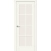 Межкомнатная дверь Bravo Прима-11.1 Эко Шпон White Wood / Magic Fog