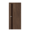 Межкомнатная дверь Ostium Aluminium A2 ДО Бакаут коричневый