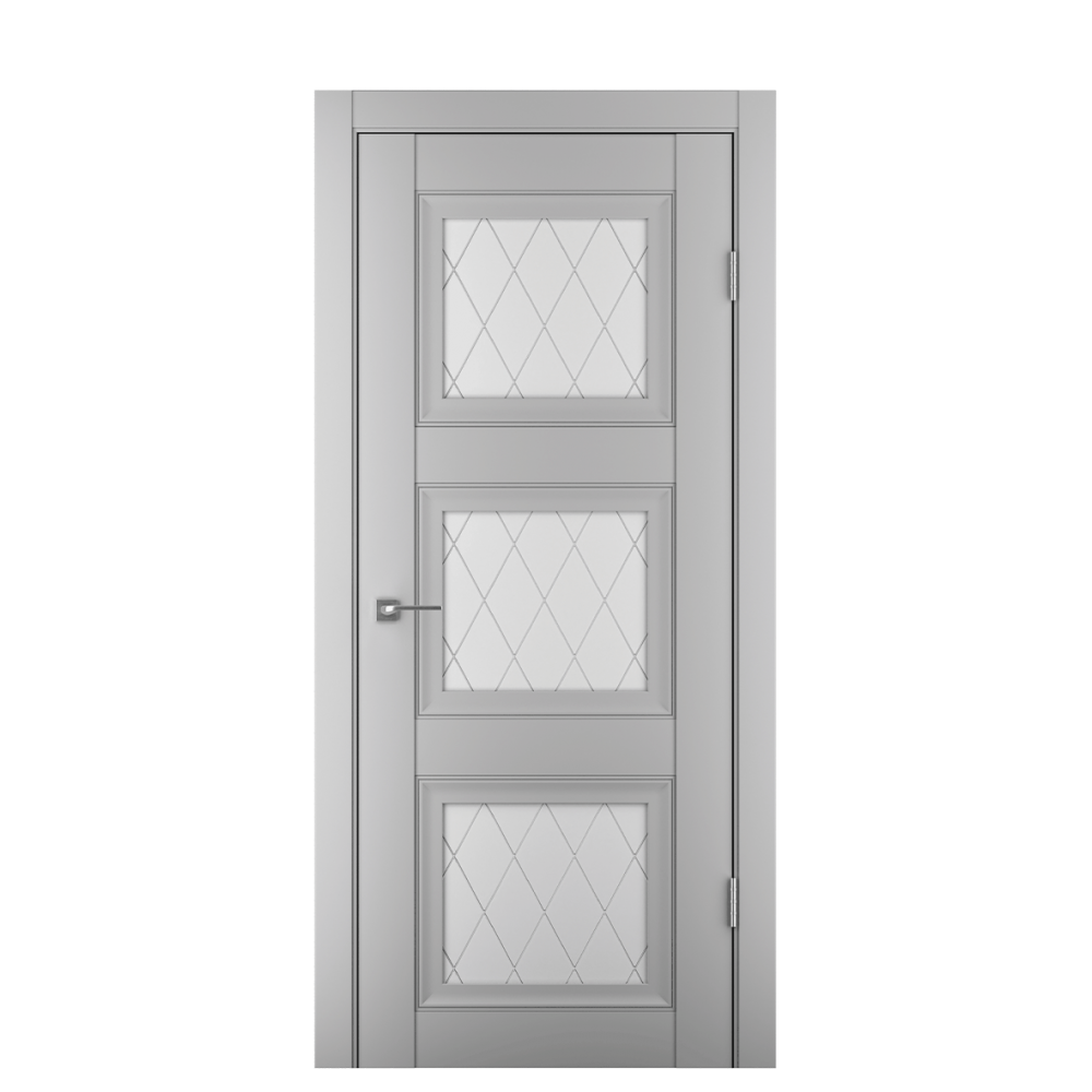 Межкомнатная дверь Ostium DIVA D2 ДО стекло 2 