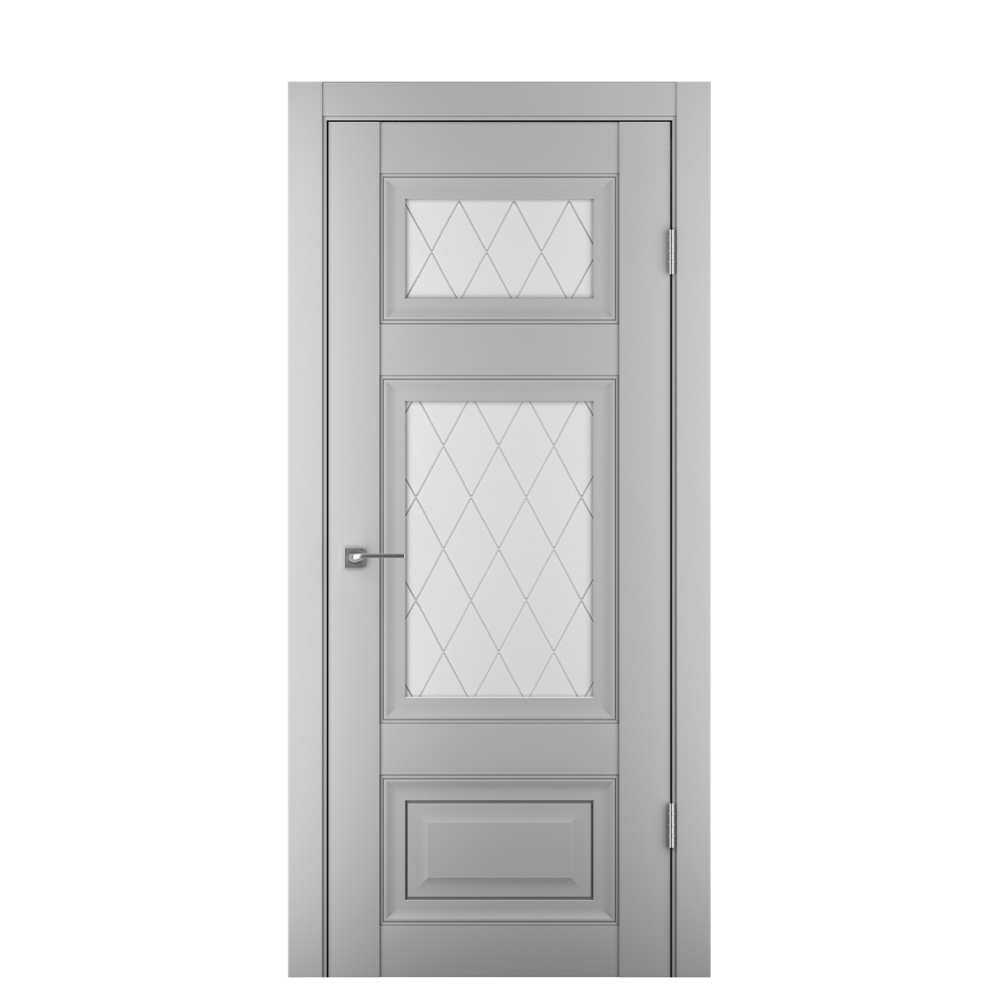 Межкомнатная дверь Ostium DIVA D4 ДО стекло 2 