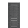 Межкомнатная дверь Ostium FLY Doors F1 Лофт бетон графит