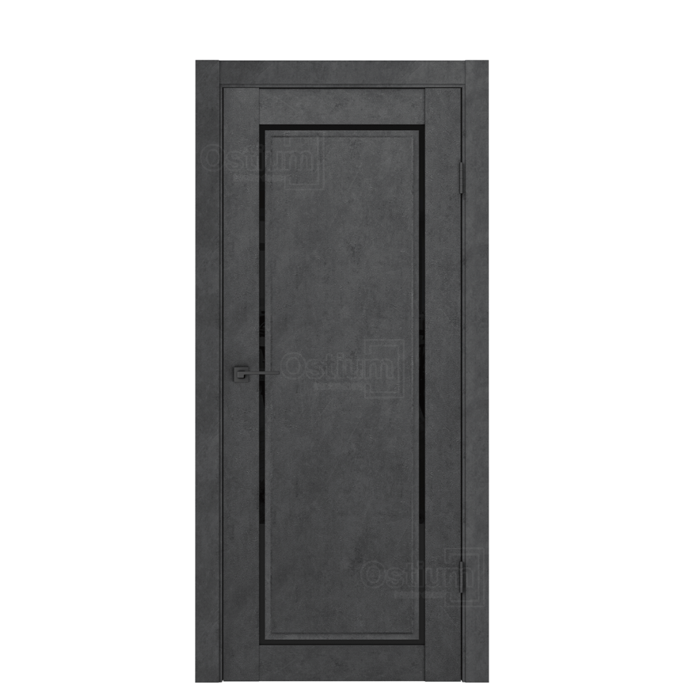 Межкомнатная дверь Ostium FLY Doors F5 Лофт бетон графит