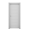 Межкомнатная дверь Ostium Geometria G17 ДГ Белый матовый
