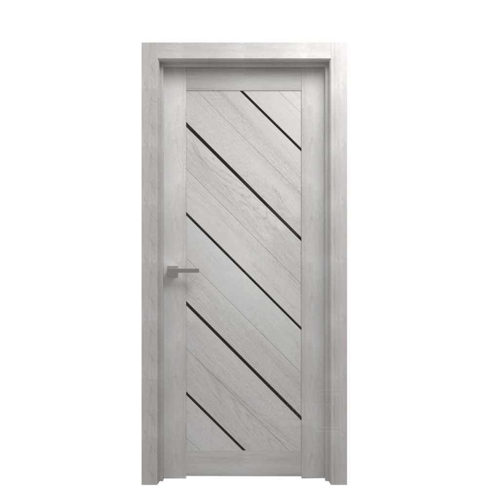 Межкомнатная дверь Ostium Horizontal H21 ДО Бакаут белый