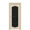 Межкомнатная дверь Ostium Prestige Престиж классик с гравировкой 27 Эмаль крем