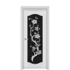 Межкомнатная дверь Ostium Prestige Престиж классик Сакура Эмаль белая