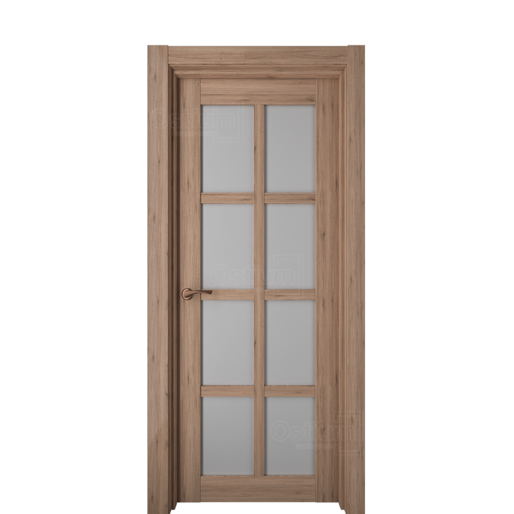 Межкомнатная дверь Ostium Prime Р 14 ДО стекло 5 