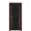 Межкомнатная дверь Ostium Sirius Сириус с гравировкой рис.10 Орех премиум