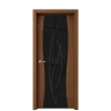 Межкомнатная дверь Ostium Sirius Сириус с гравировкой рис.15 Орех кантри