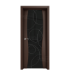 Межкомнатная дверь Ostium Sirius Сириус с гравировкой рис.6 Орех премиум