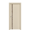 Межкомнатная дверь Ostium Style Стиль 1 ДО с рисунком и стразами Белый матовый