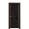 Межкомнатная дверь Ostium Style Стиль ДО гравировка 3 Орех премиум