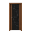 Межкомнатная дверь Ostium Style Стиль ДО гравировка 8 Орех кантри