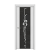 Межкомнатная дверь Ostium Style Стиль ДО Лилия Белый глянец