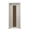 Межкомнатная дверь Ostium Vertical V7 ДО Бакаут белый