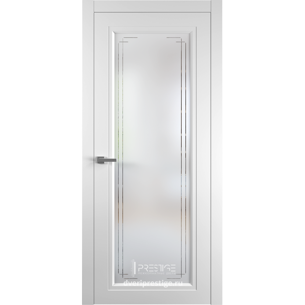 Межкомнатная дверь Prestige Neoclassic Neoclassic 1 стекло