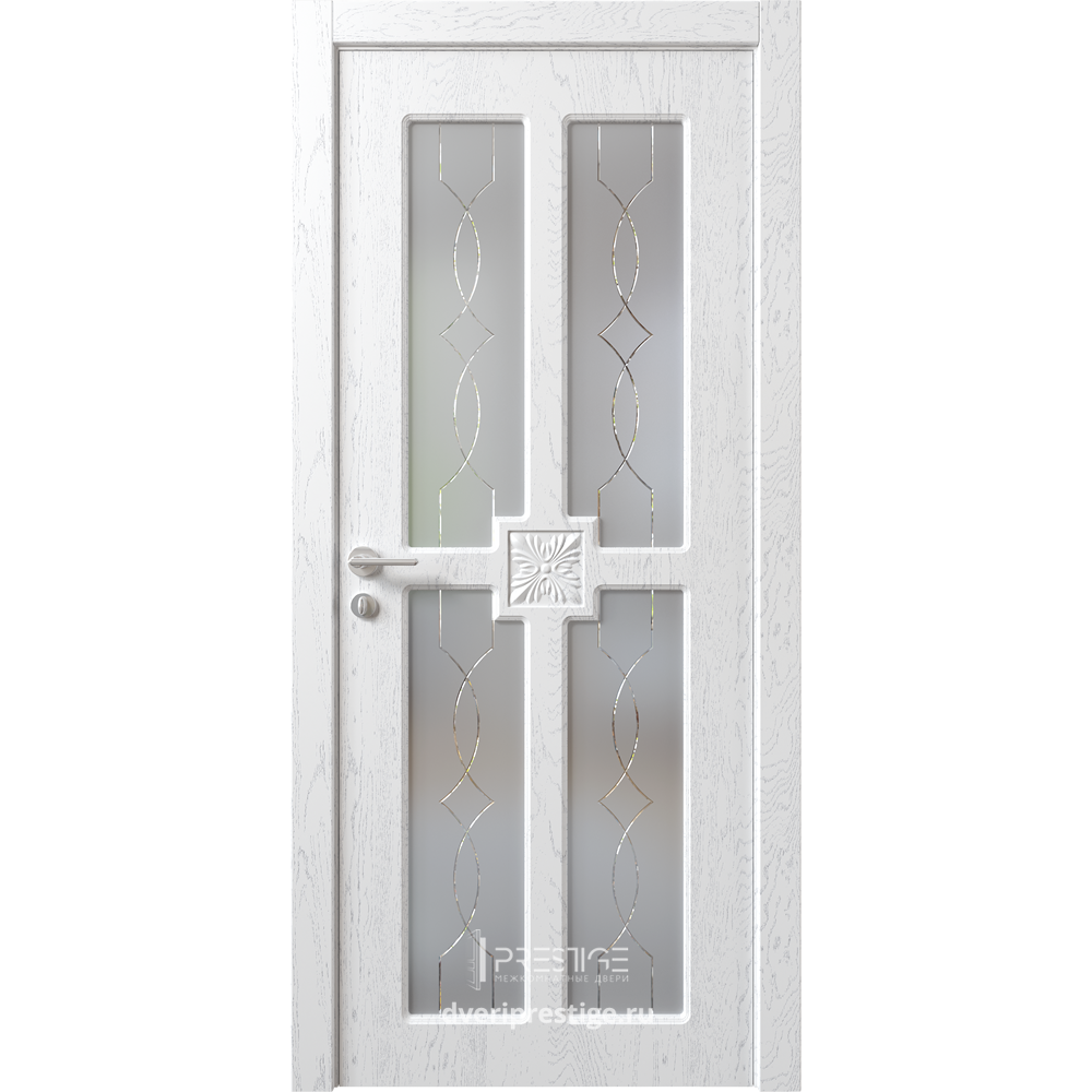 Межкомнатная дверь Prestige Grand Вена 2 с гравировкой